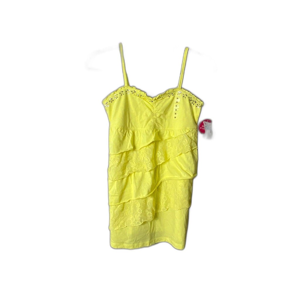 Justice Spaghetti Strap Tank NWT‎